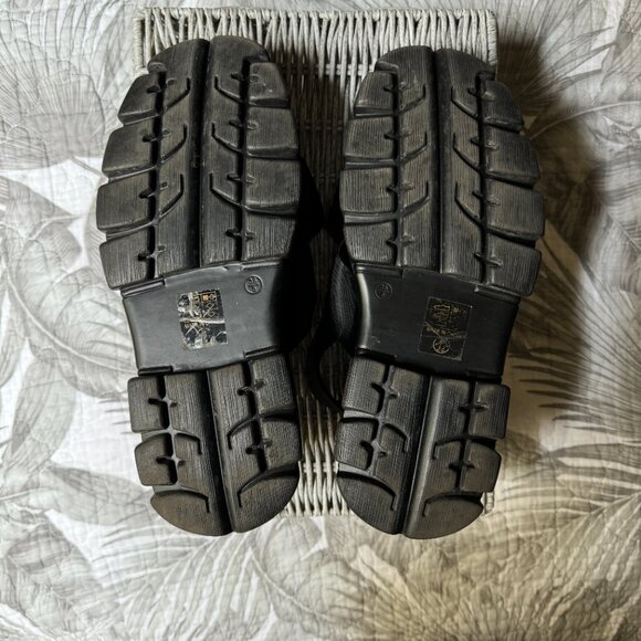 Black Platform Sandals Women's Size 7.5 - Picture 8 of 8